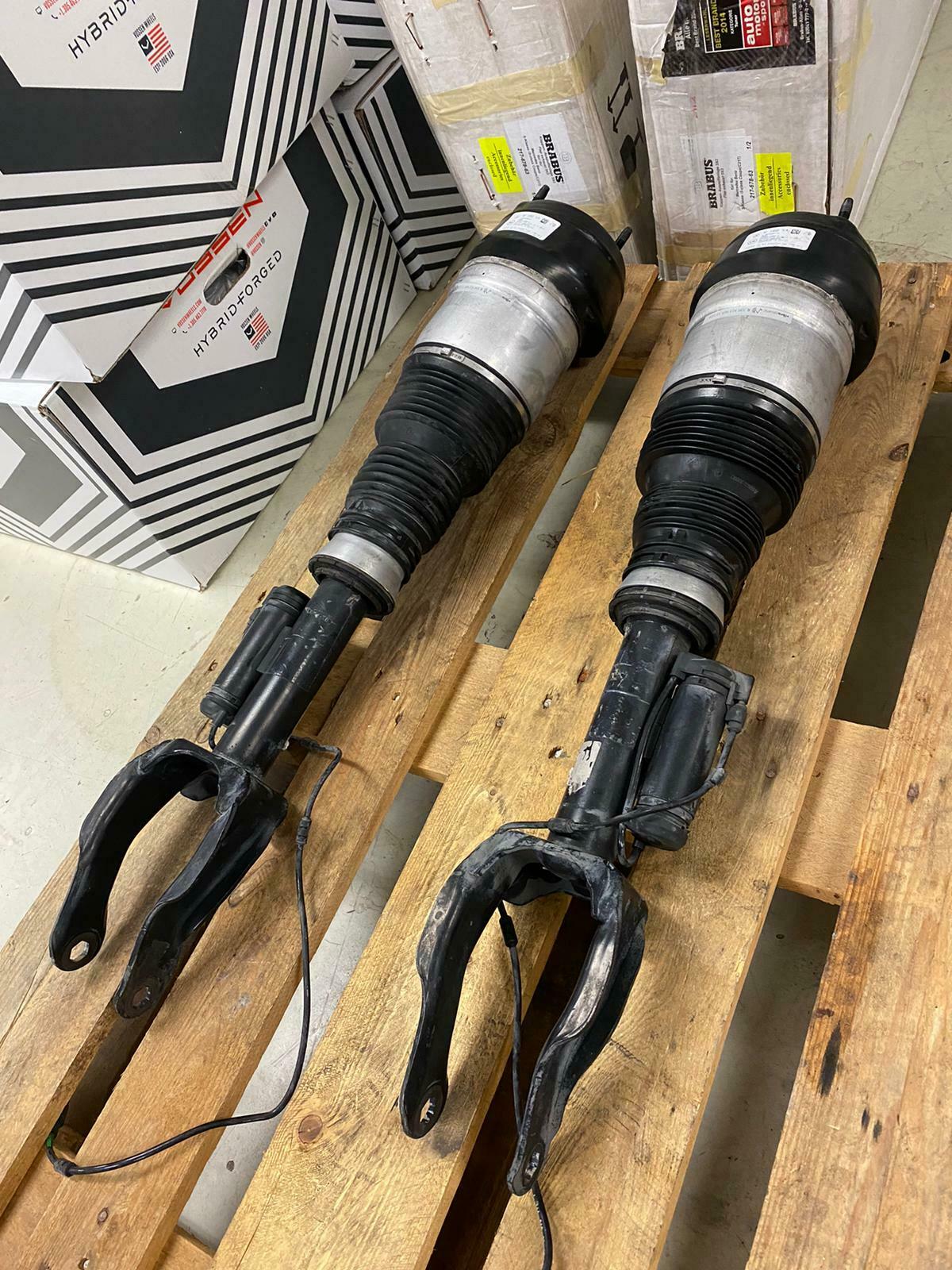 MERCEDES BENZ 2013+ GL CLASS X166 FRONT AIR SUSPENSION PAIR