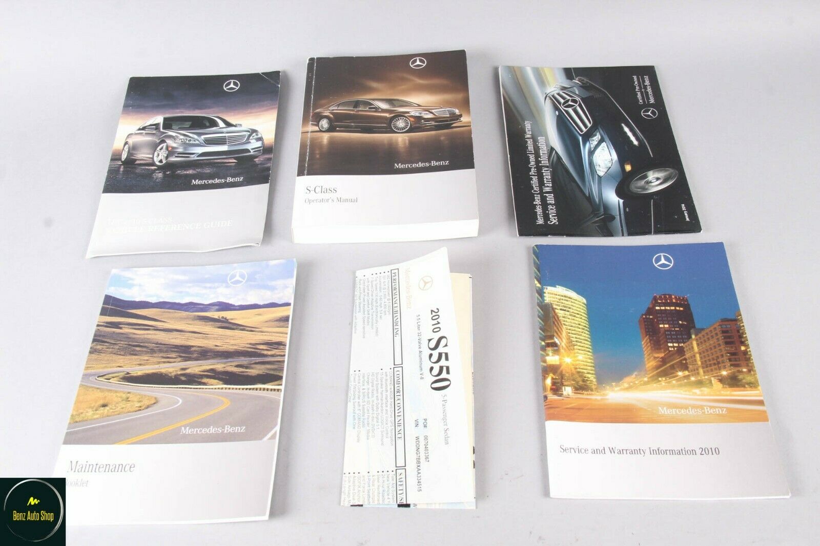 2010 Mercedes-Benz W221 S550 Owner's Operator's Manual Book OEM 55k