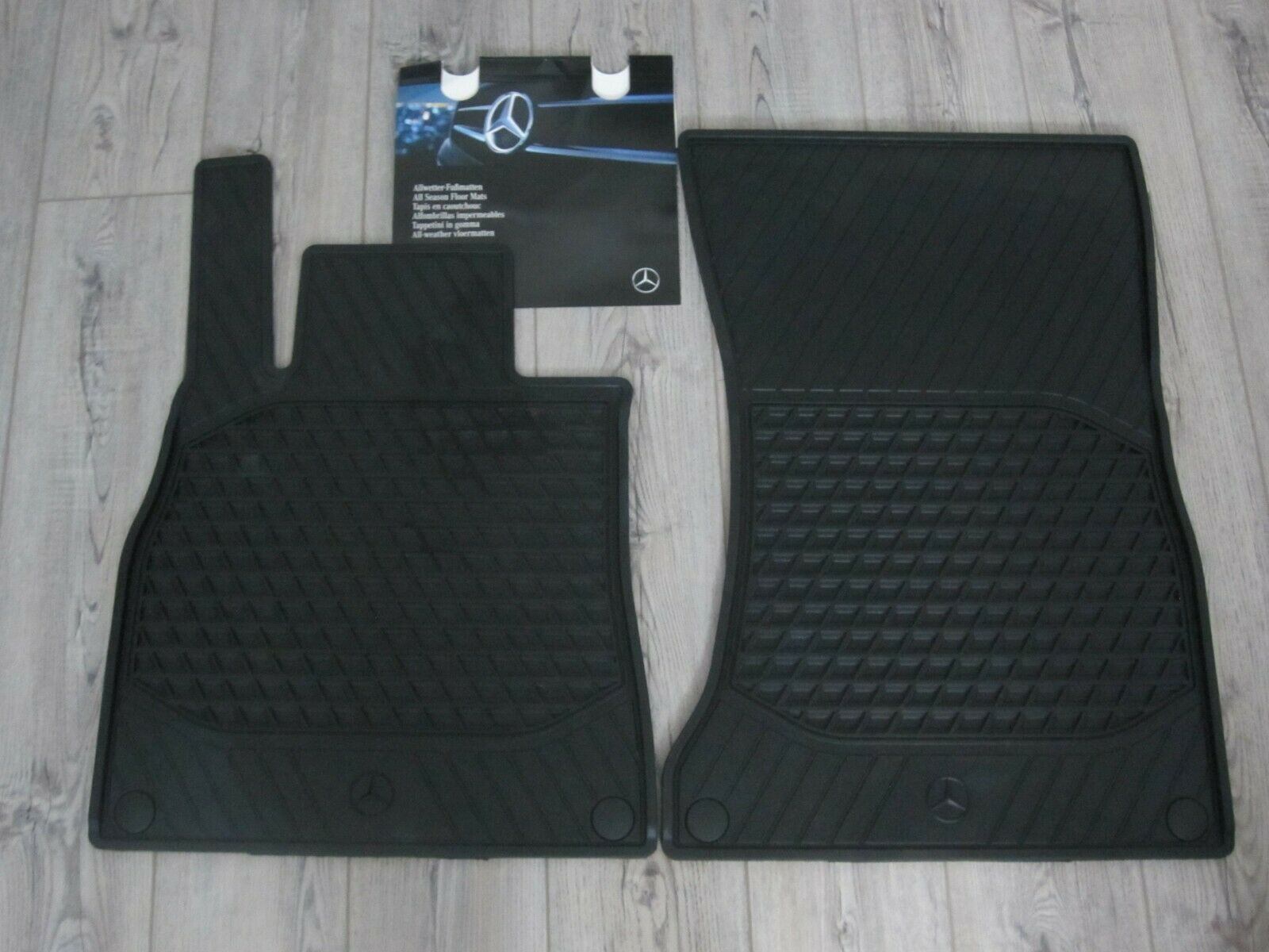 MercedesBenz OEM All Weather Floor Mats 2017 to 2020 SClass